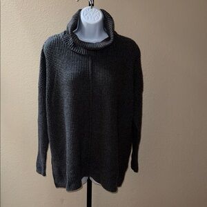 MICHAEL Michael Kors Charcoal Cowl Neck Wool Blend Sweater Women’s Size L